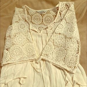 American Eagle Lace Blouse Size XS